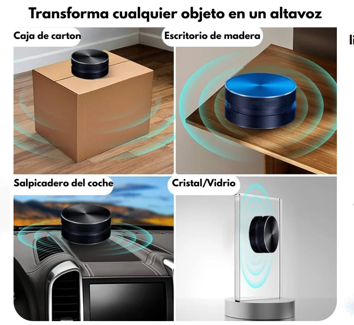 Mini Altavoz Turbo